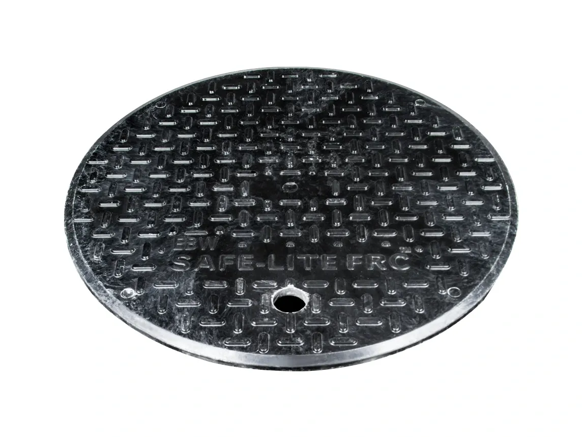 EBW&#xAE;&#x20;18&quot;&#x20;Manhole&#x20;Replacement&#x20;Cover&#x20;Composite&#x20;Lid,&#x20;BLACK